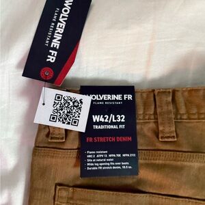 Wolverine FR Men's Tan Pants